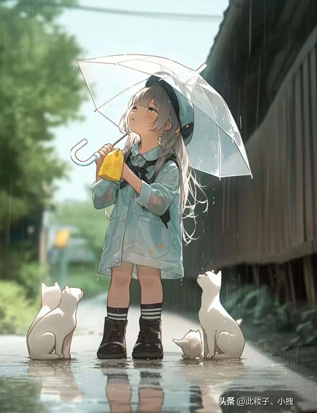 下雨天最走心文案10句，超级治愈!