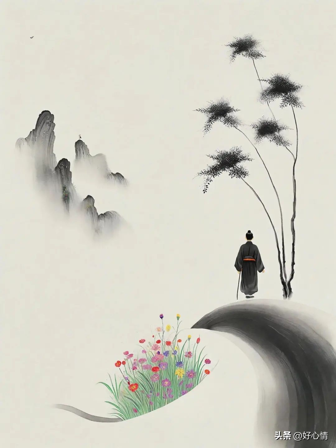 适合发朋友圈的佛系句子7句，渡人又自醒