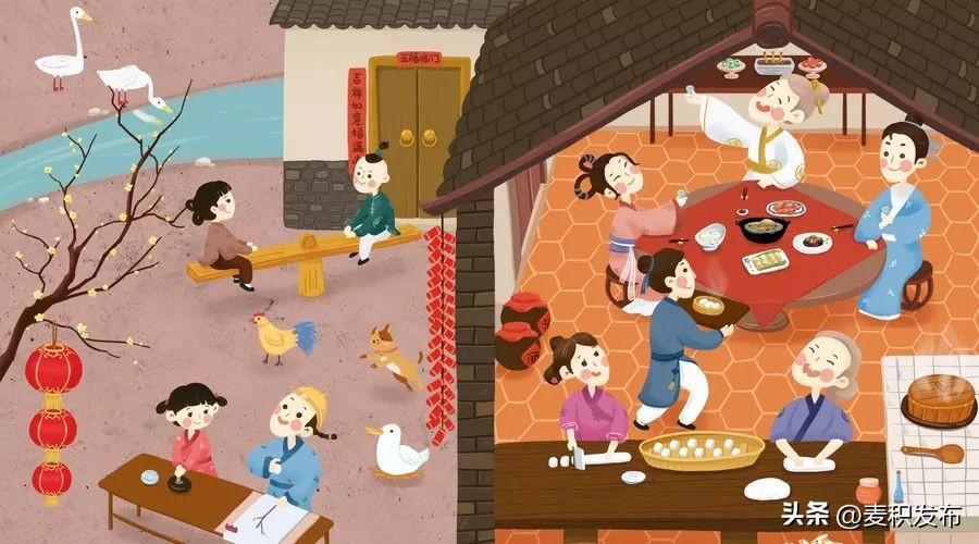 描写春节的诗词50首，领略千古中国年