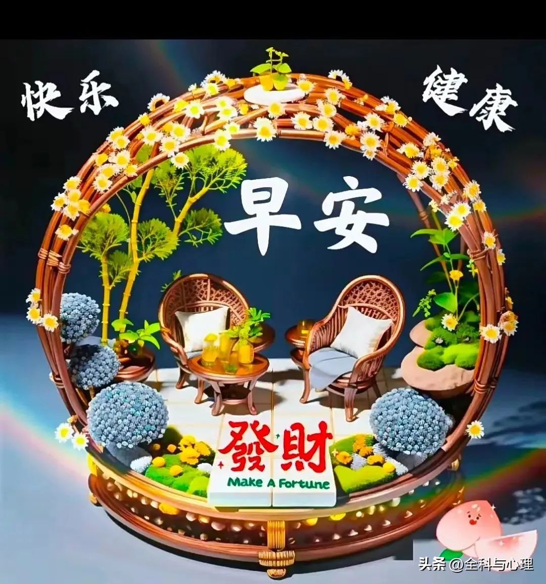 早上问候语温馨正能量12句，晨光带暖意，愿你一路向阳