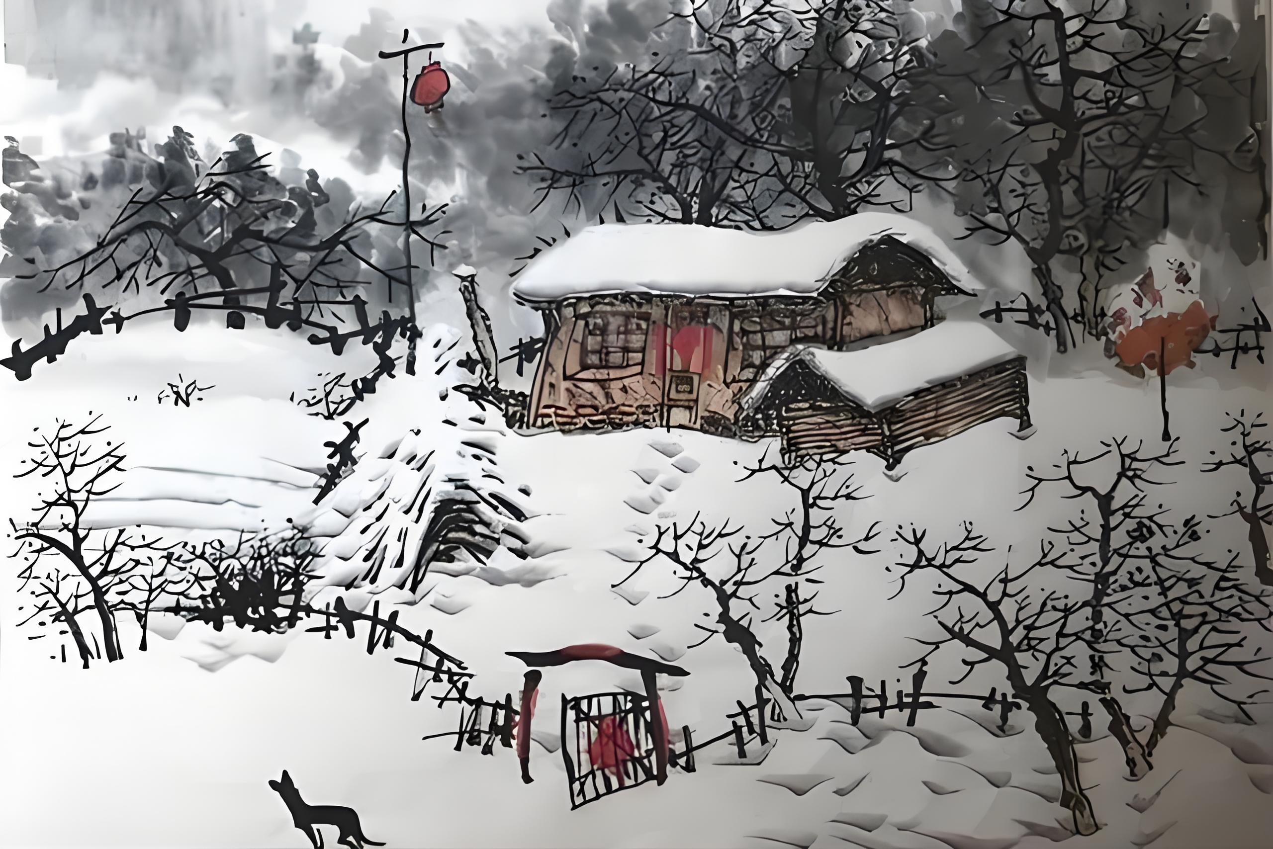 描写雪景的古诗句16句，唯美又浪漫!