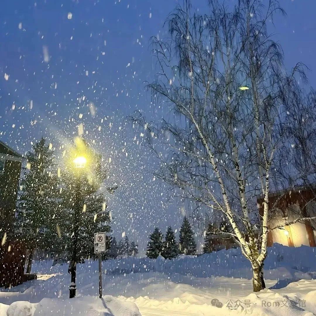 下雪天发朋友圈的句子10句，唯美又浪漫!