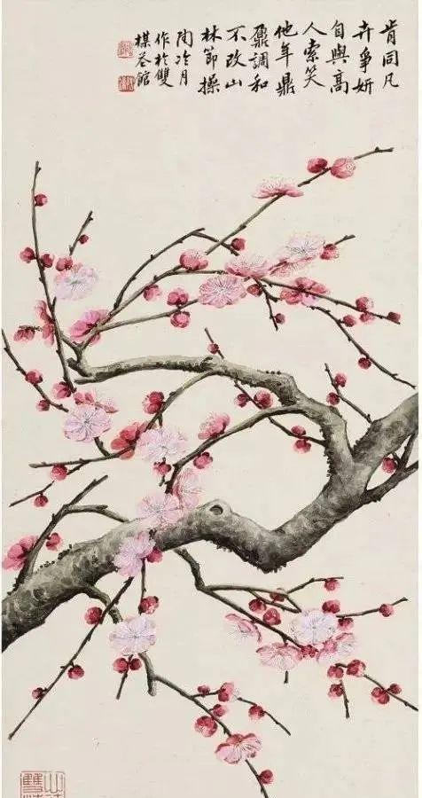 描写梅花的古诗词10首，字字写尽梅花风情