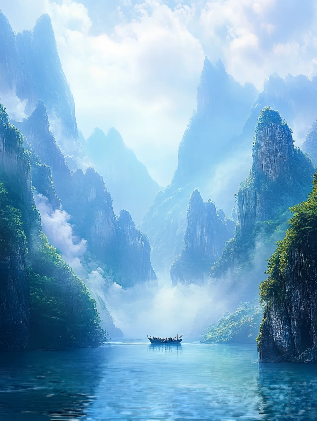 赞美长江的经典诗句13首，气势磅礴，传颂千年