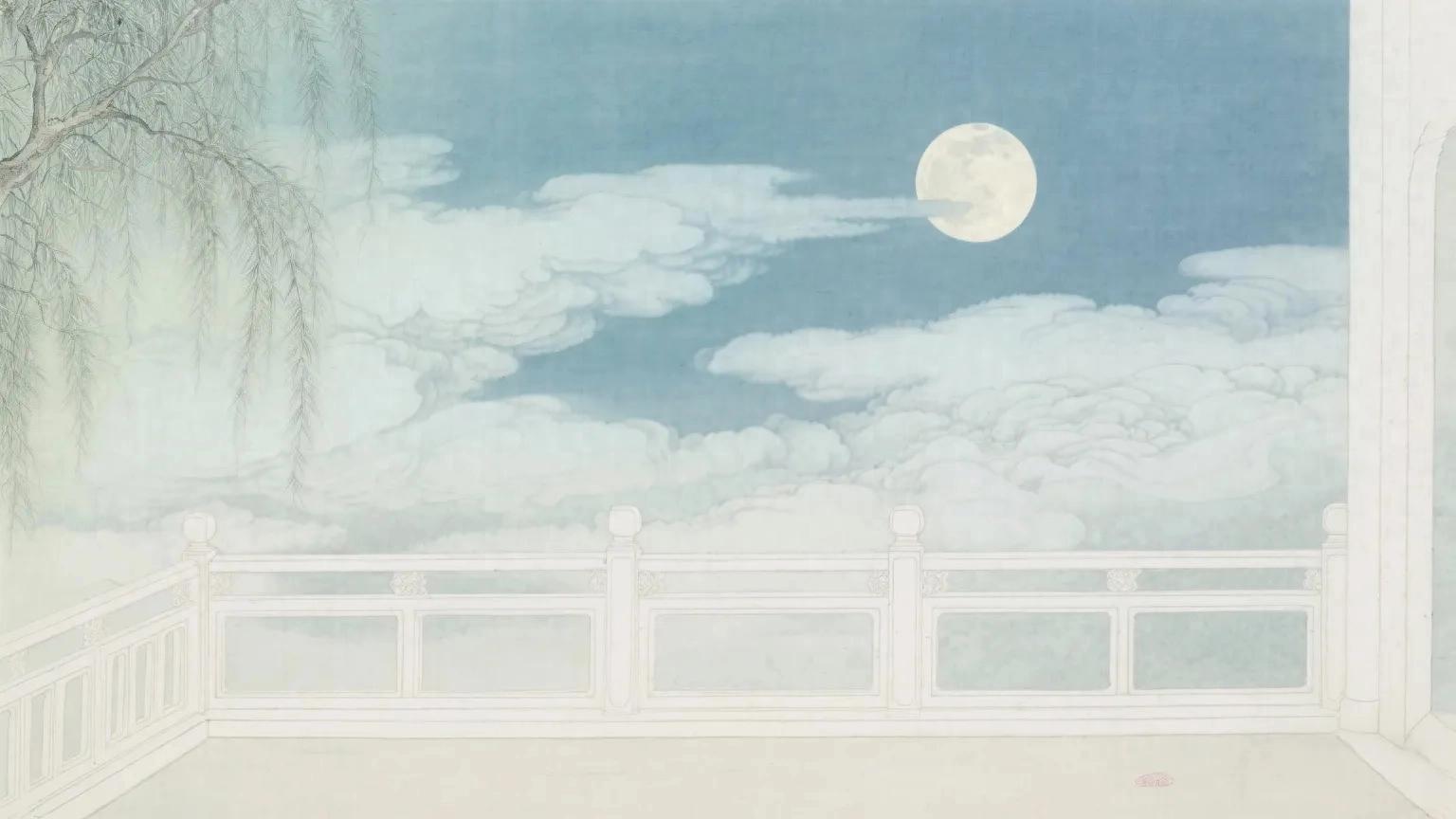 带月的诗句25句，品读跨越千年的月光絮语