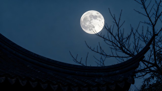 关于明月的诗句20句，句句唯美，令人心醉!