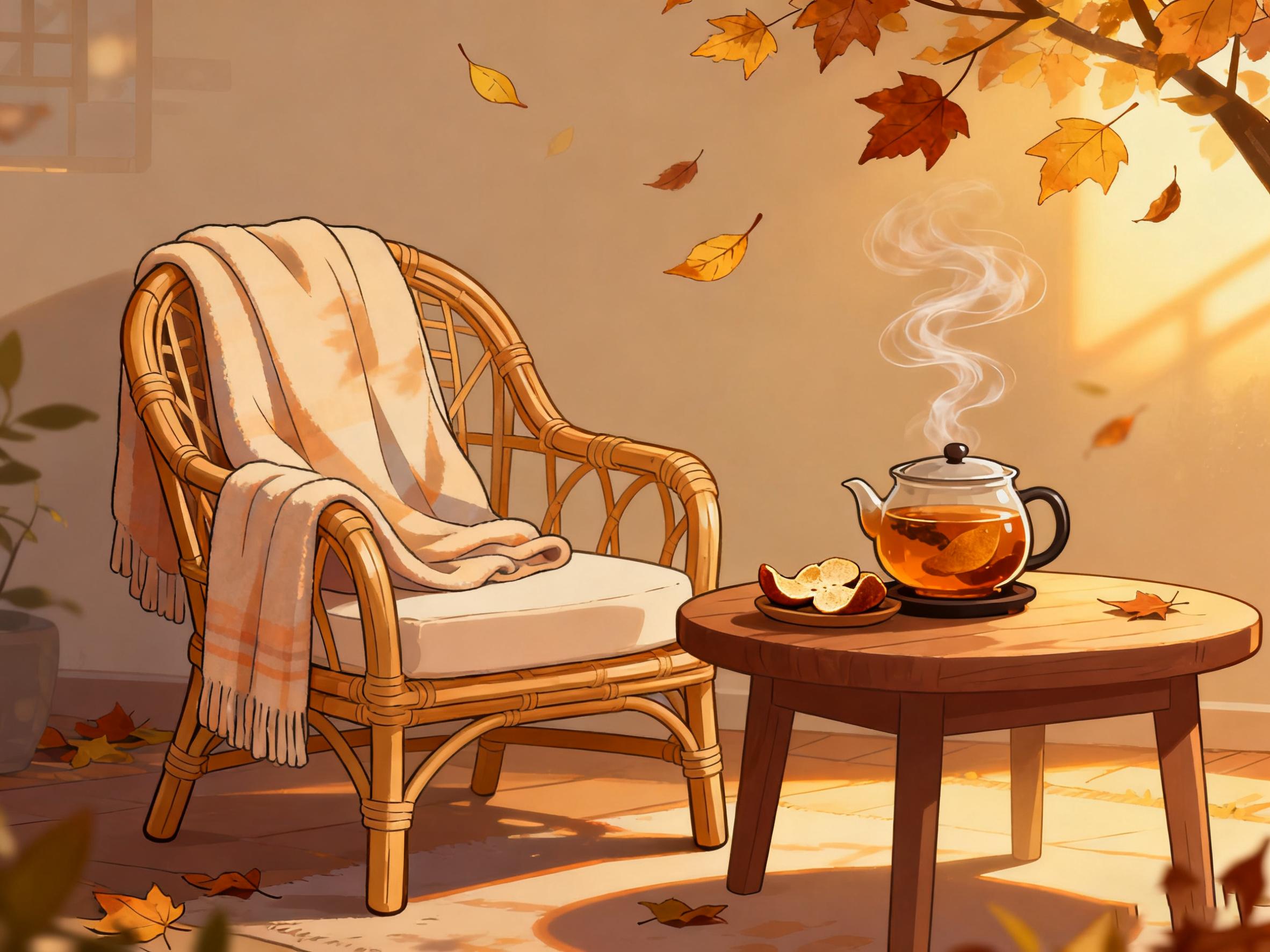 秋天的句子10句，简短又浪漫