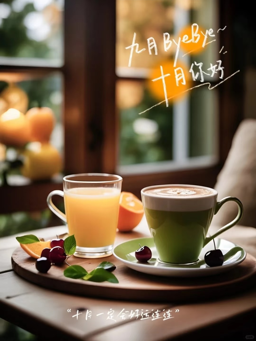 九月再见十月你好语录20句，愿一切美好如约而至！