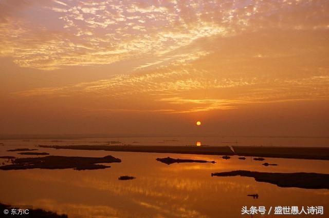 洞庭湖的诗句20首，湖光醉人心