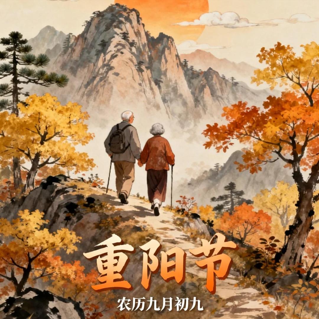 重阳节感恩老人诗句15首,说尽了重阳,说尽了人生!