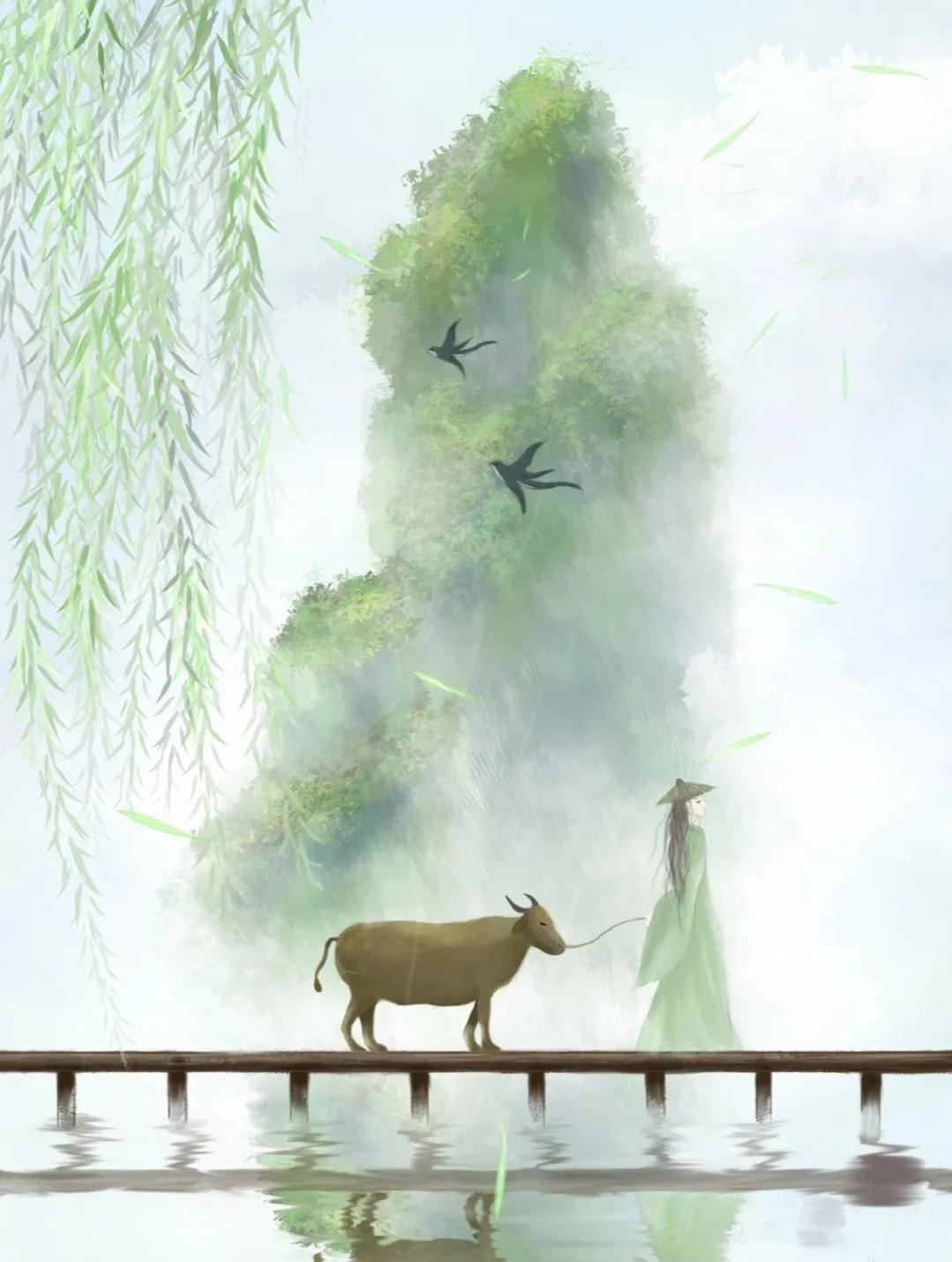 谷雨诗句5首，雨落生百谷，万物皆可期