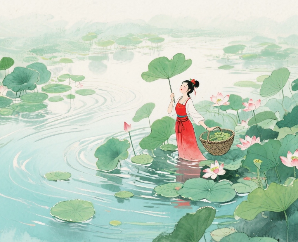 关于赞美荷花的诗句10首（原文及赏析）