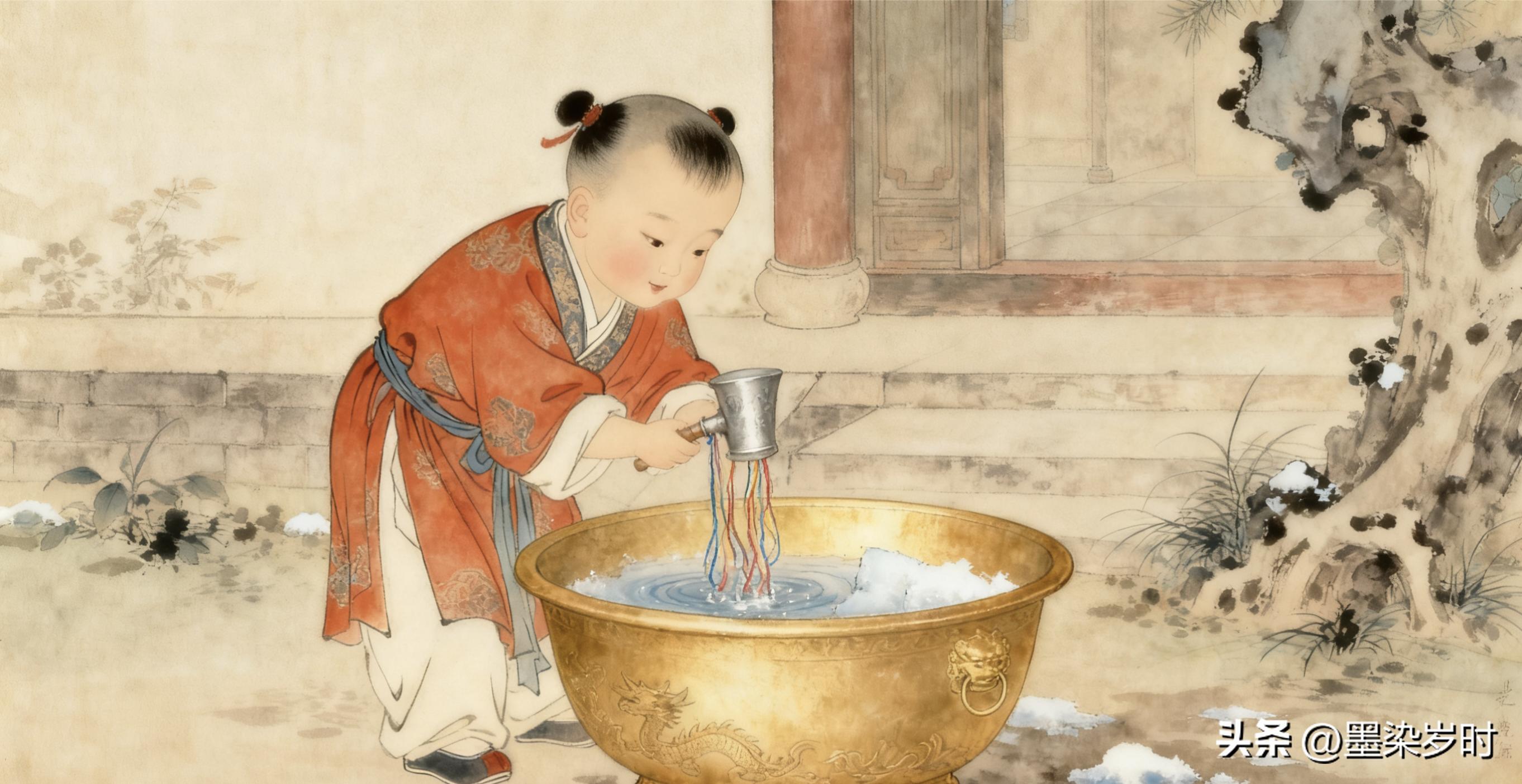 稚子弄冰古诗（原文、译文及赏析）