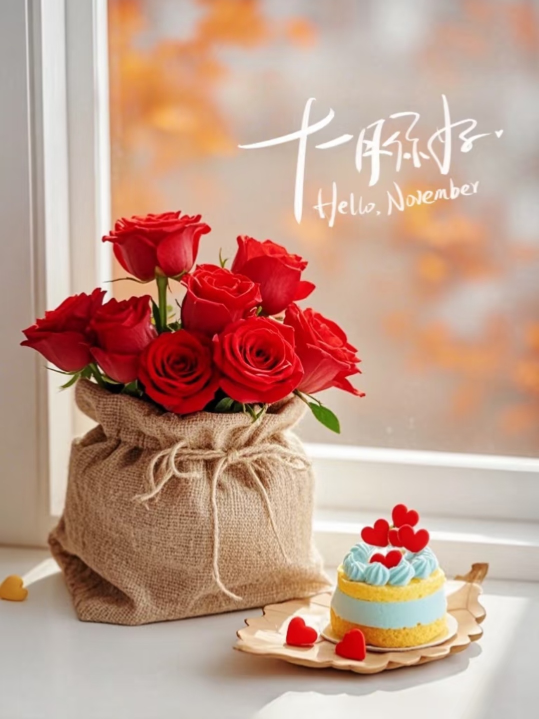 十月再见 十一月你好的句子30句，未完成的事，都让十一月来续写