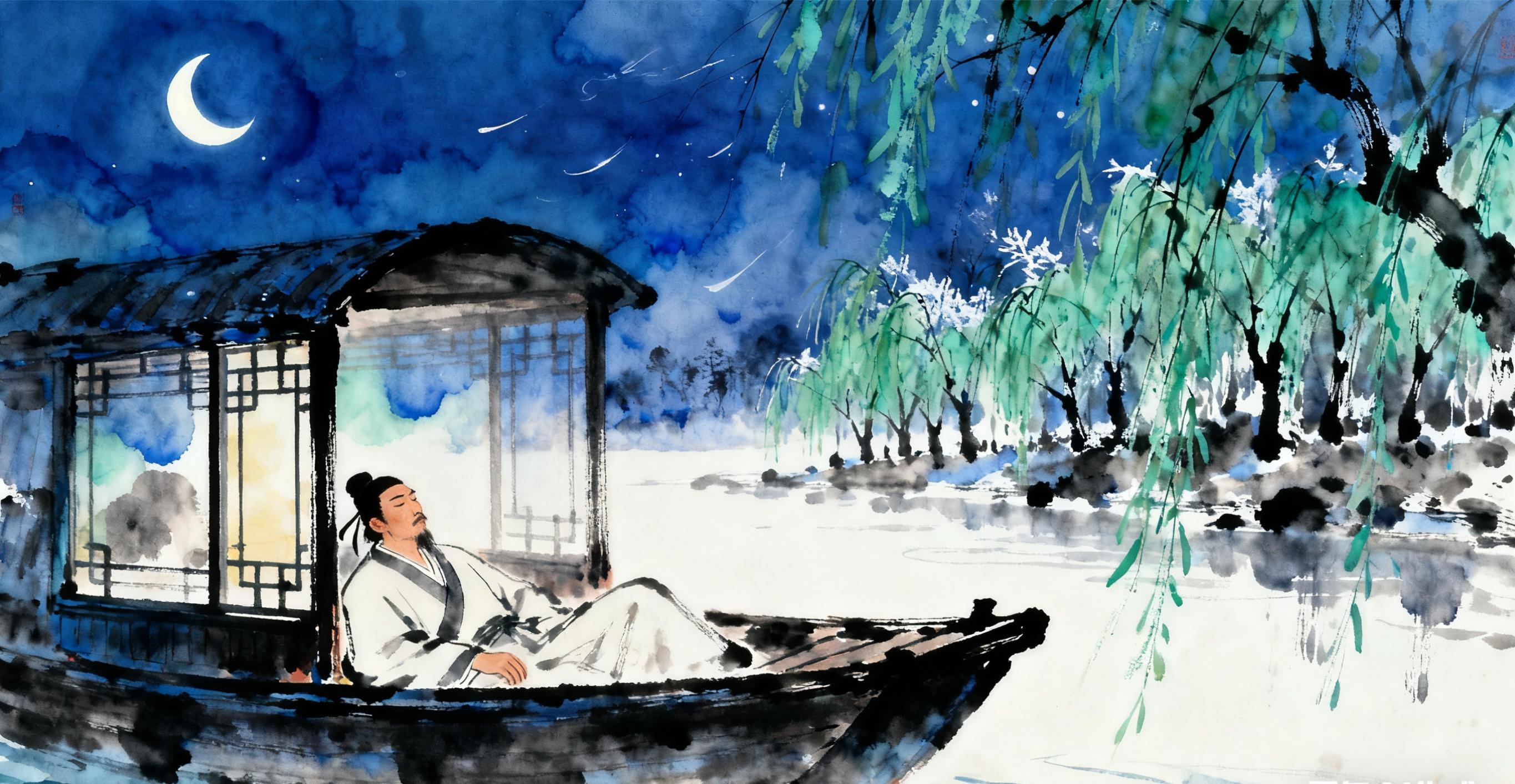 柳永雨霖铃（原文、译文及赏析）