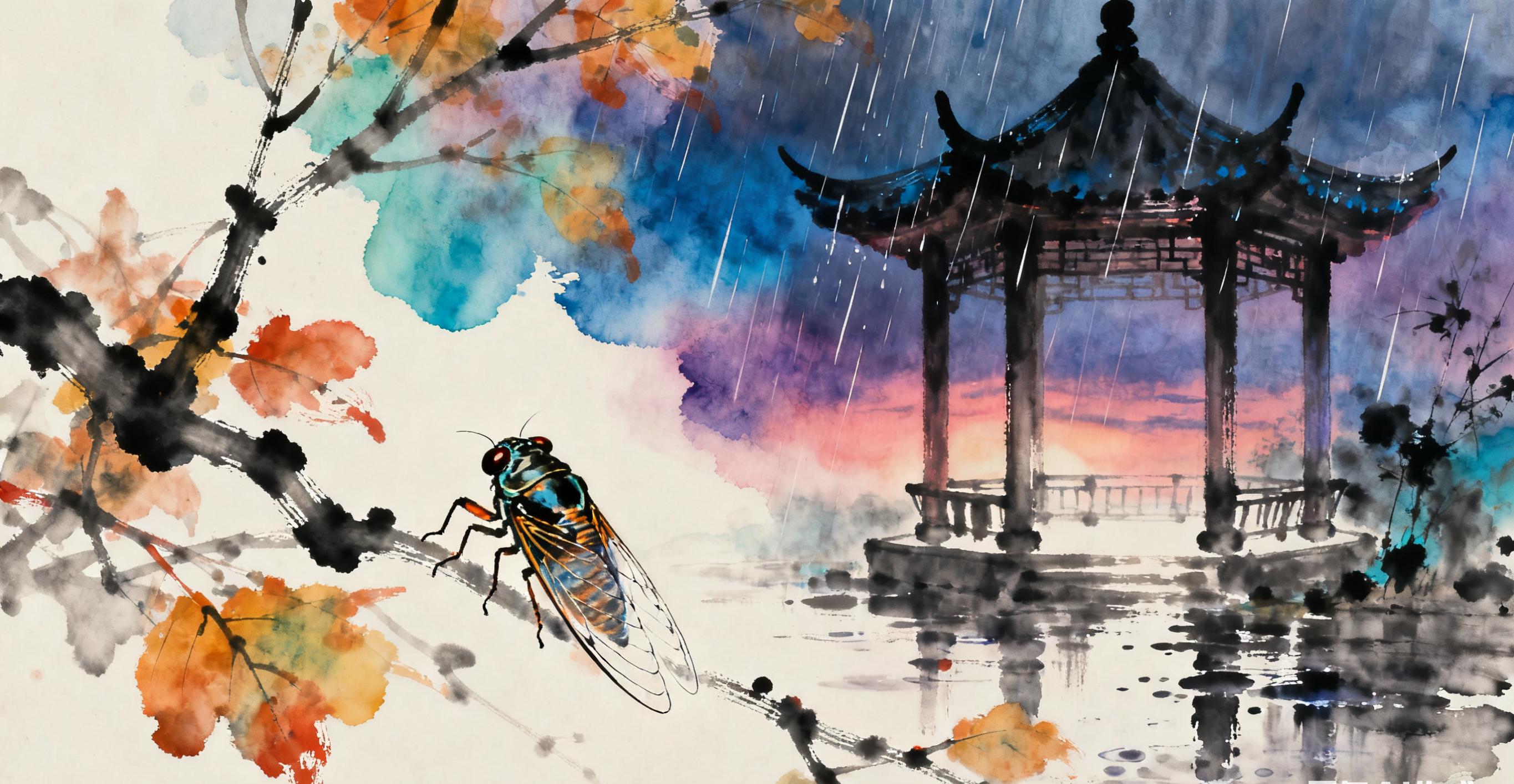 柳永雨霖铃（原文、译文及赏析）