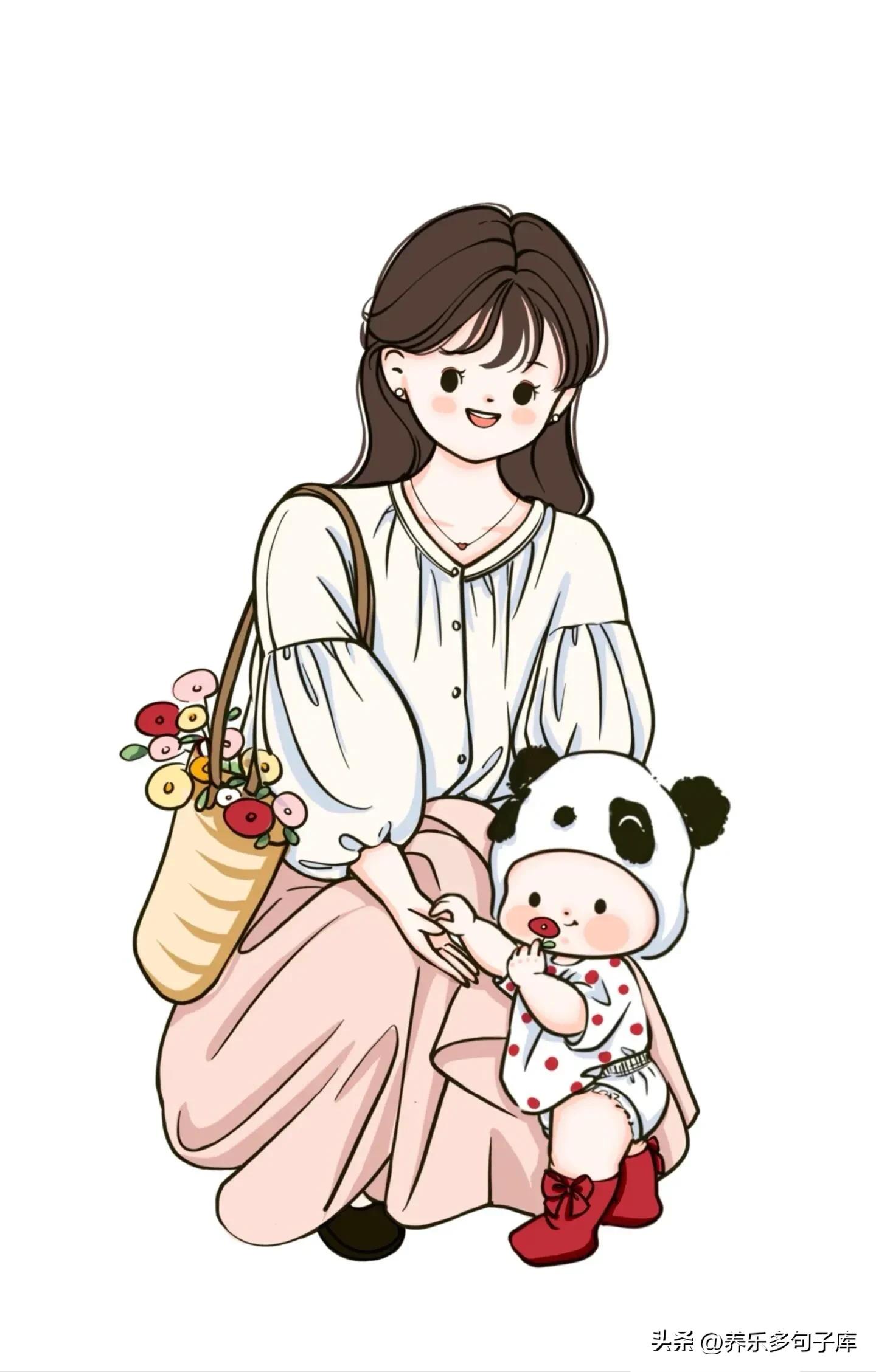 晒娃发朋友圈的好句子12句，简约高级，温暖窝心