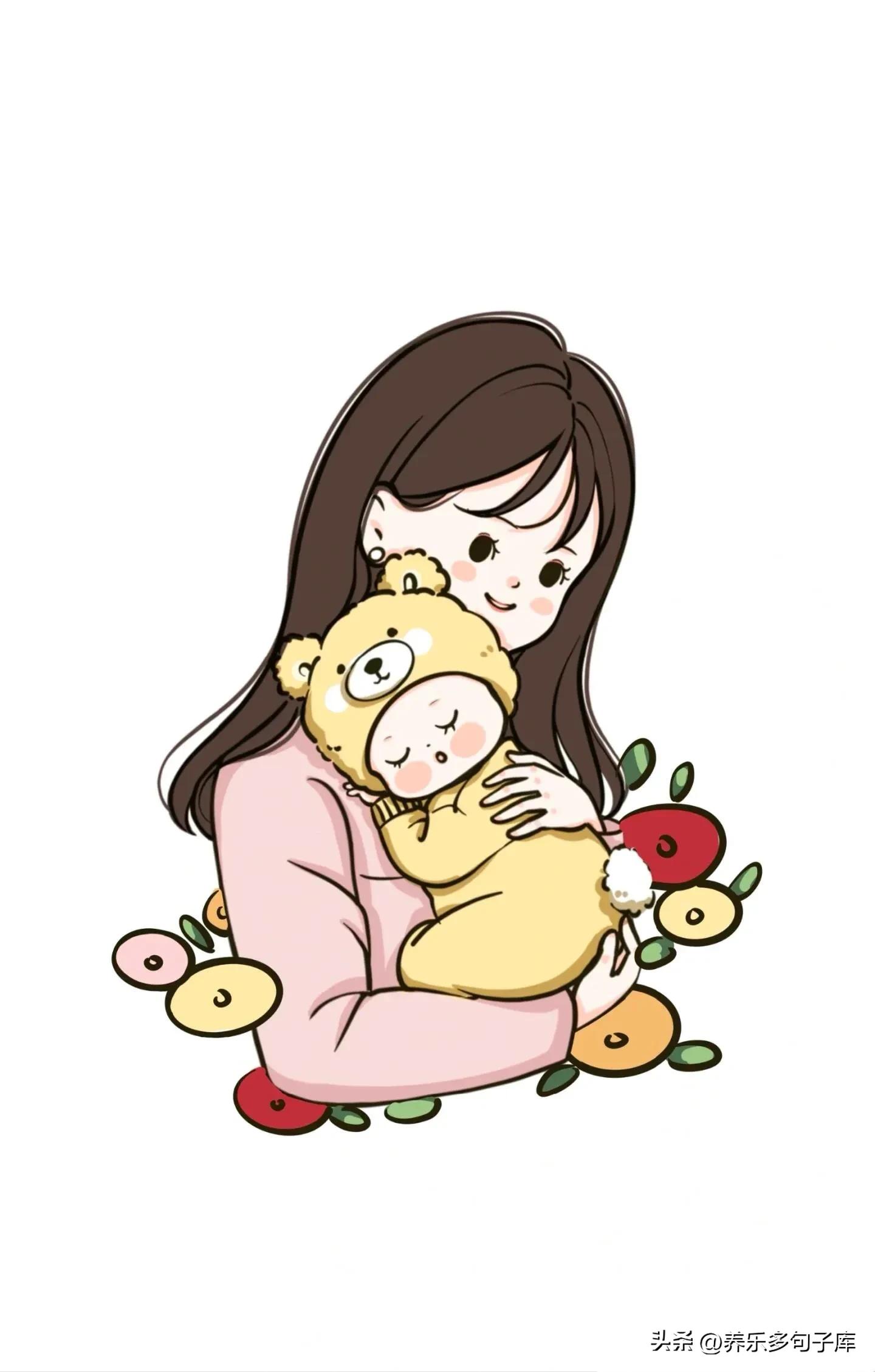 晒娃发朋友圈的好句子12句，简约高级，温暖窝心