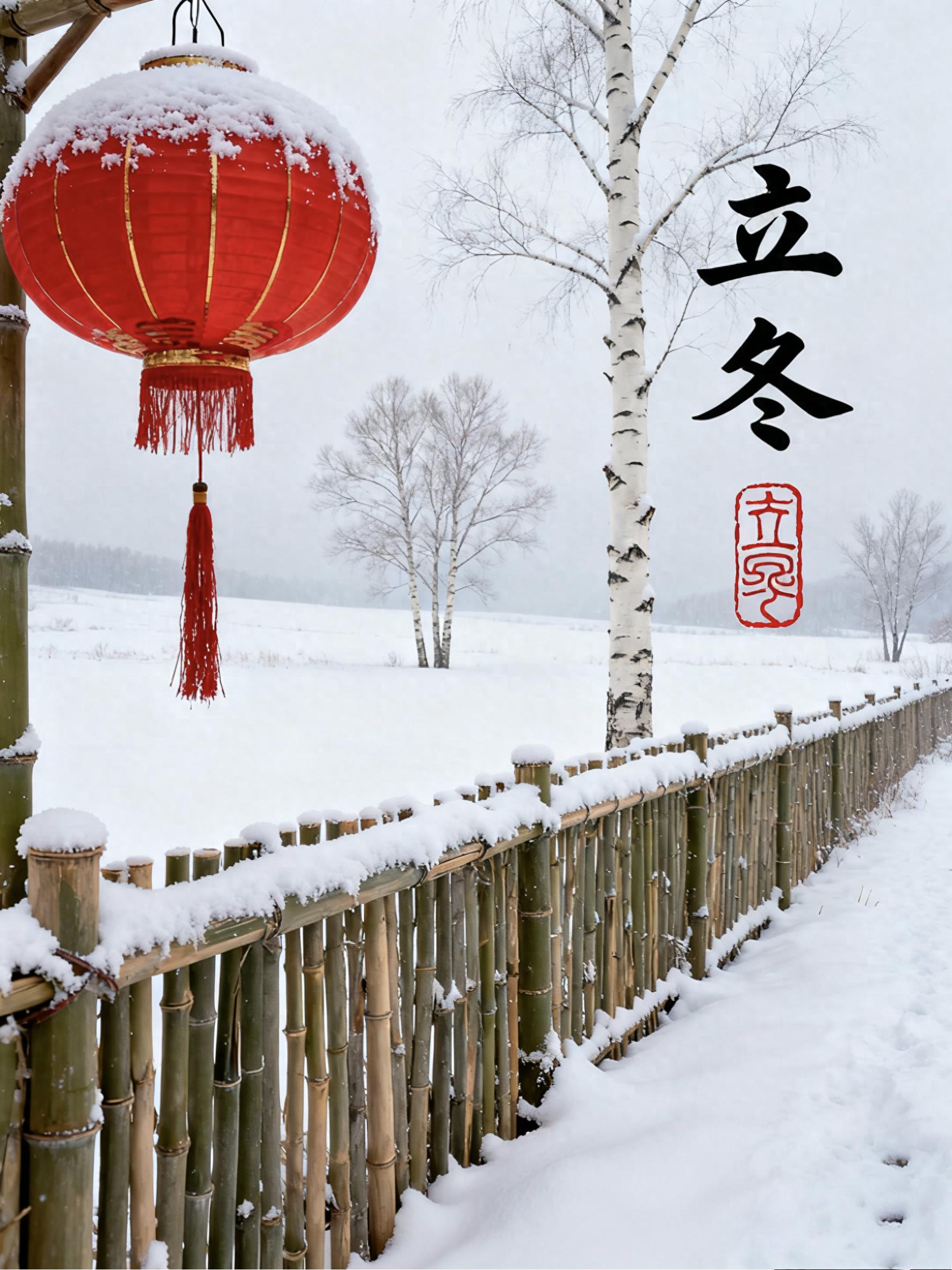 立冬祝福20句，立冬顺意，暖意相守