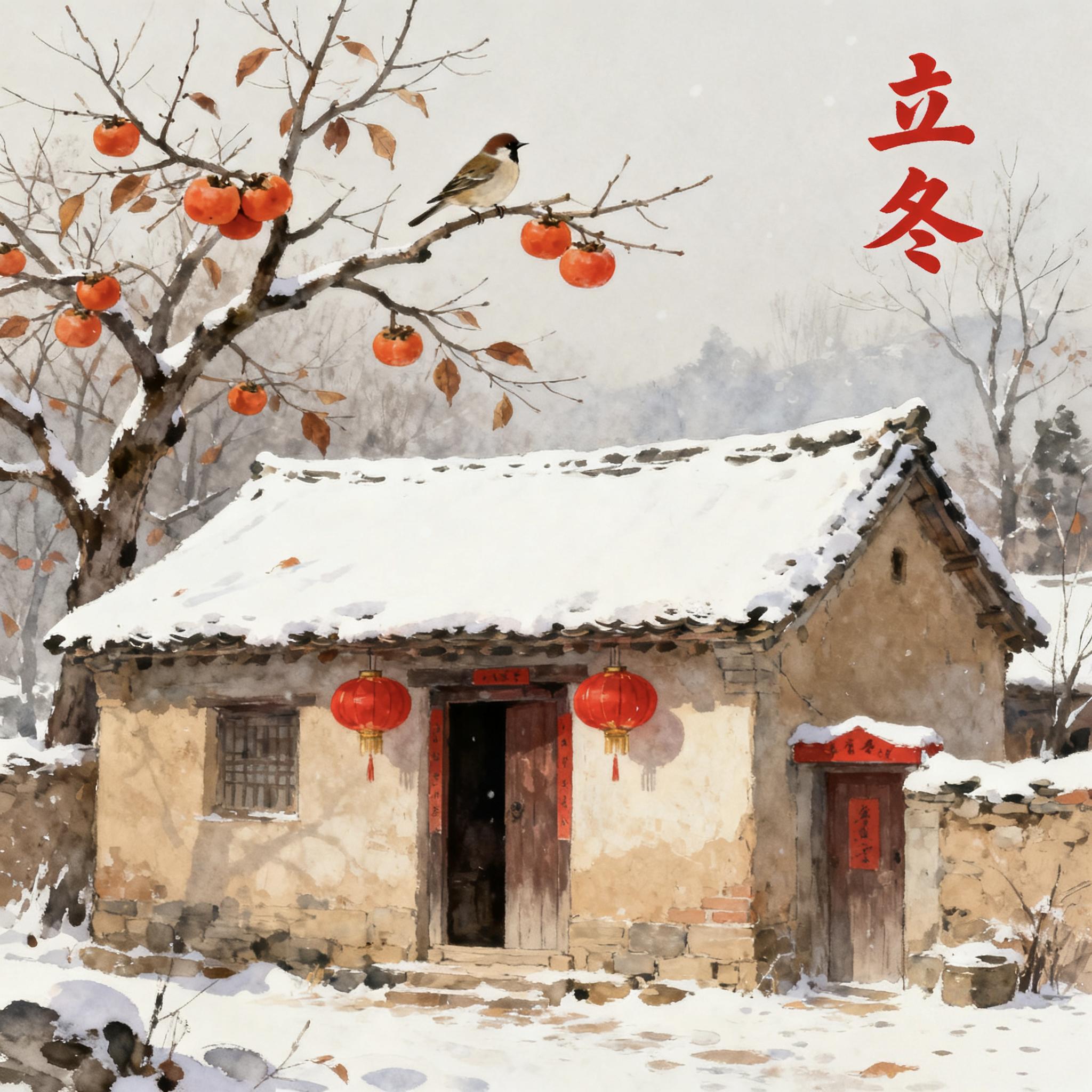 立冬祝福20句，立冬顺意，暖意相守