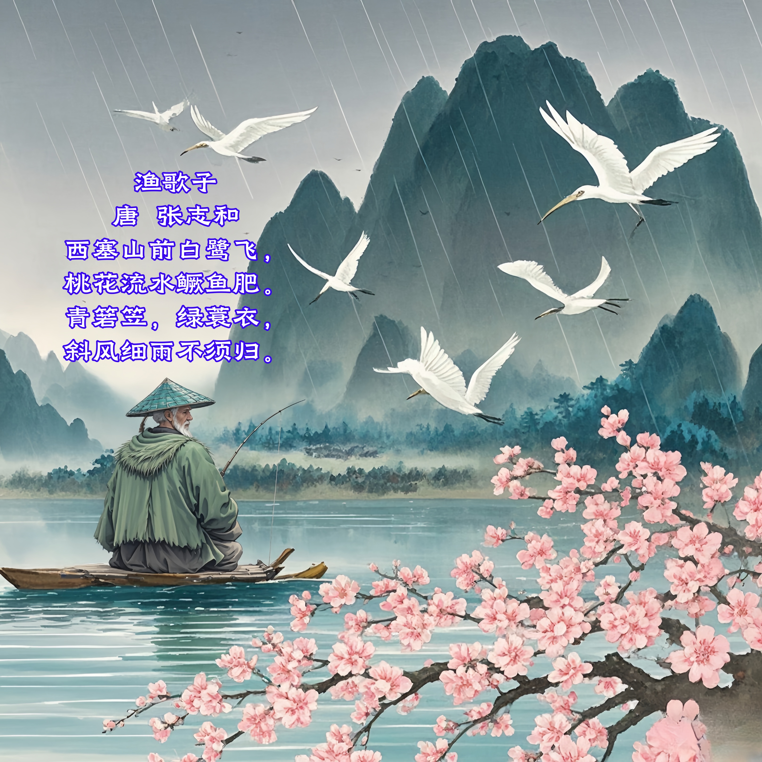 渔歌子张志和（原文、译文及赏析）