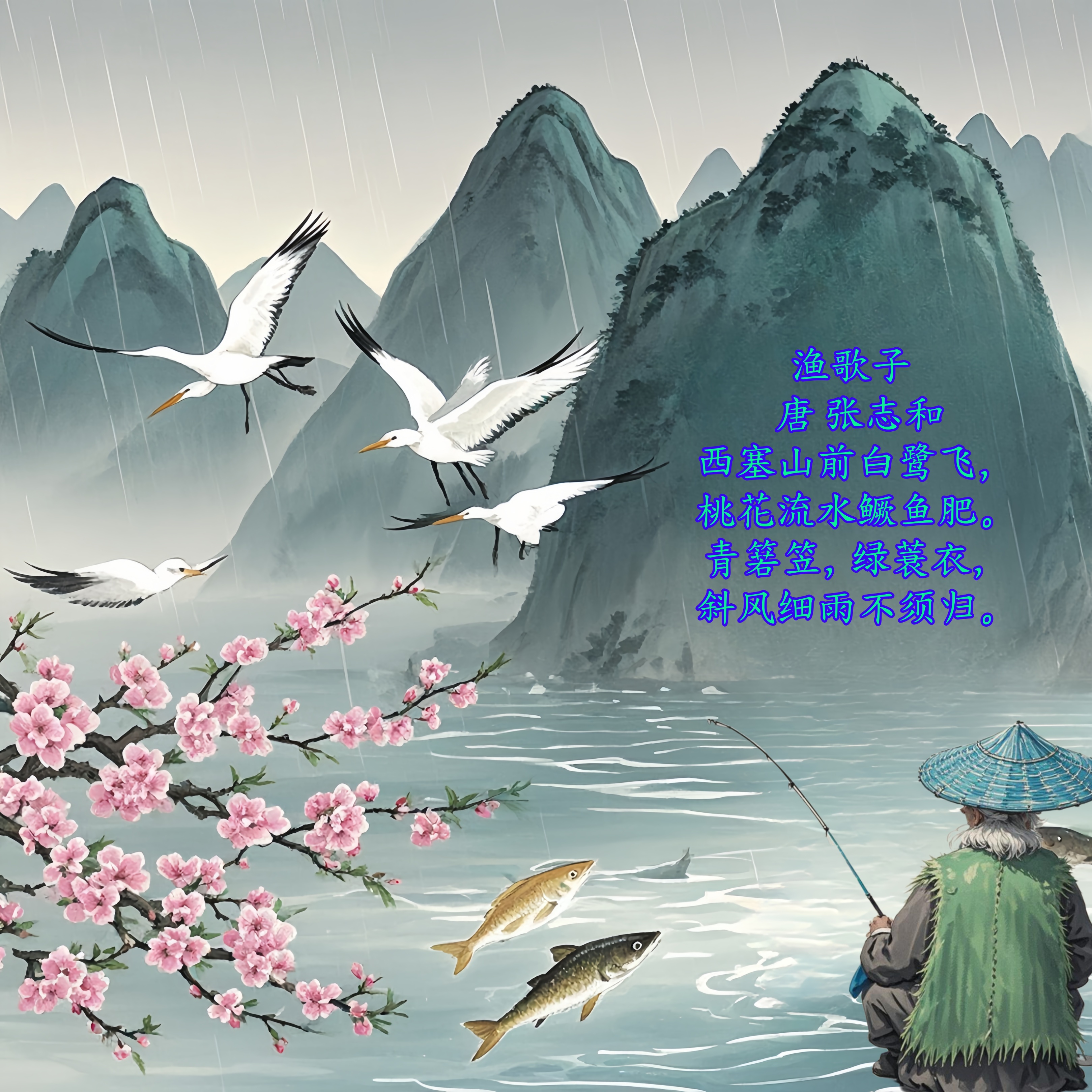 渔歌子张志和（原文、译文及赏析）
