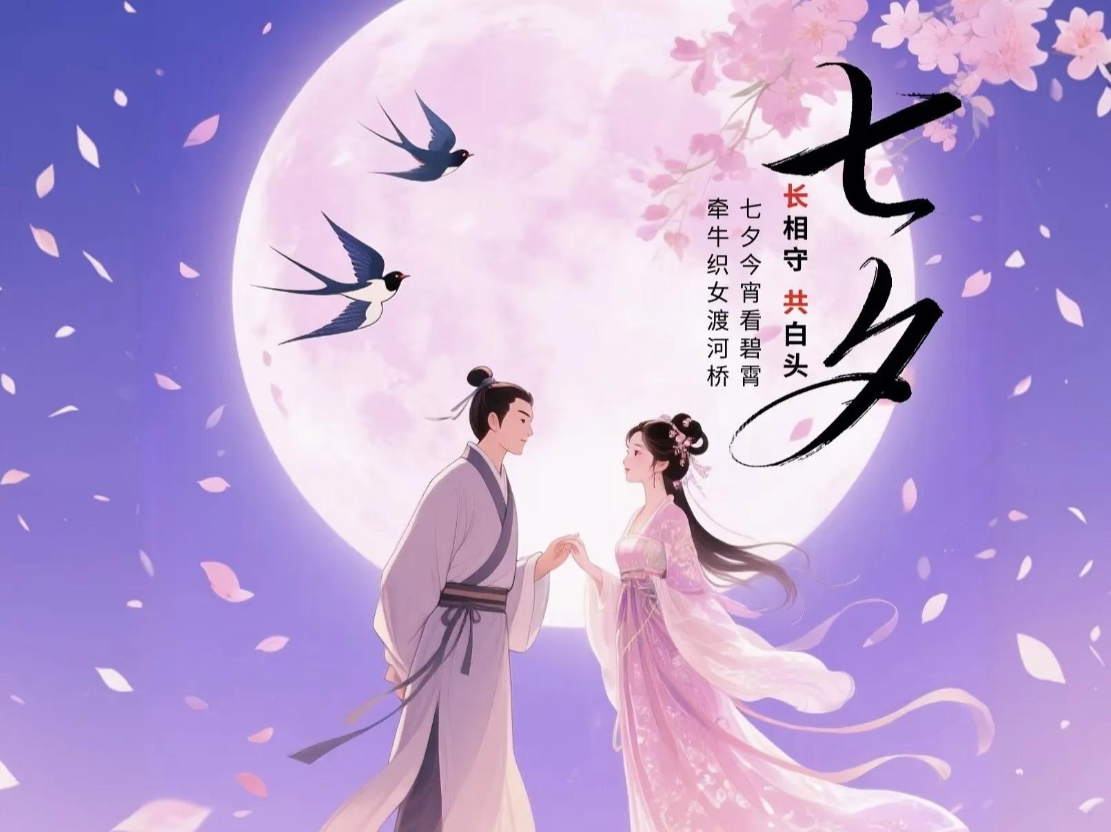 七夕朋友圈文案40句，浪漫不止今天