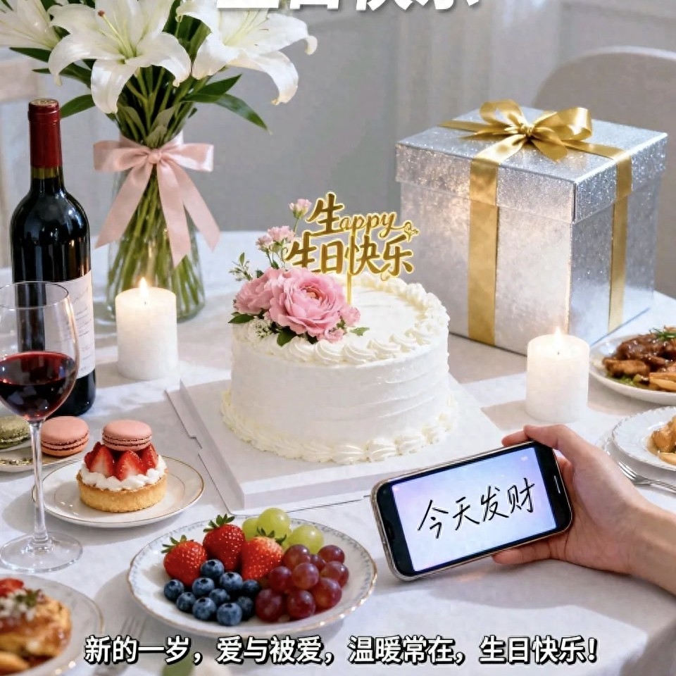 生日快乐祝福语30句，年年今日，岁岁安康